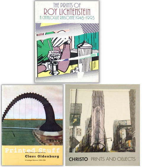 Bundle- 3 Assorted Various Artists Pop Art Books