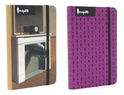 Bundle- 6 Assorted Rene Magritte Notebooks