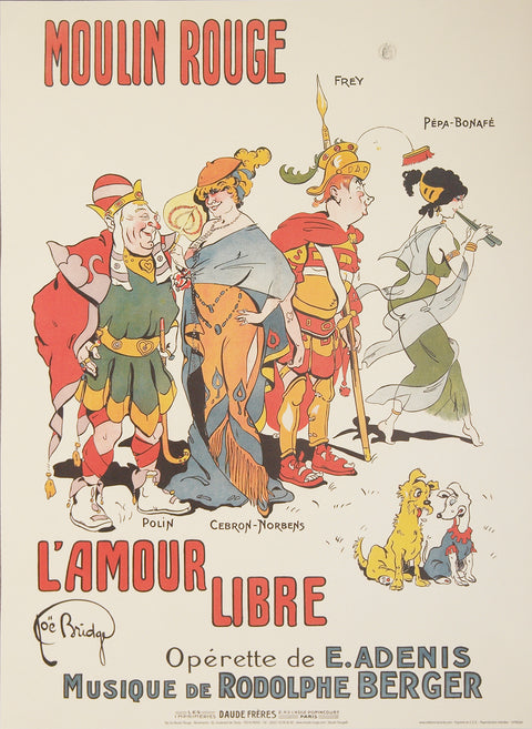 JOE BRIDGE Moulin Rouge-L'Amour Libre, 2004