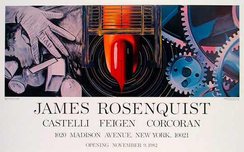 JAMES ROSENQUIST While the Earth Revolved at Night, 1982