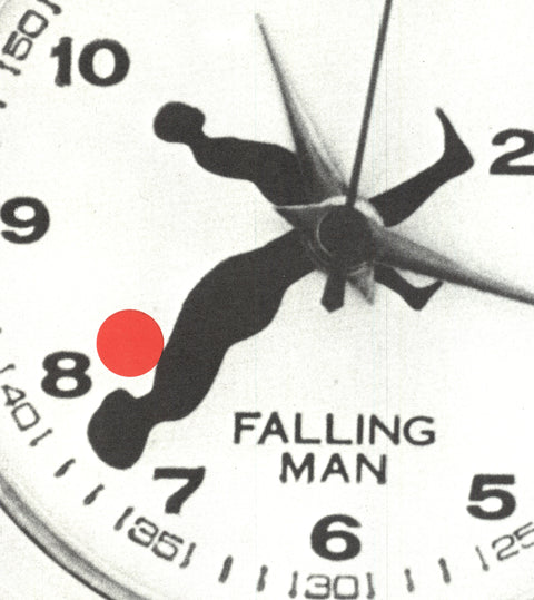ERNEST TROVA Falling Man Watch, 1985