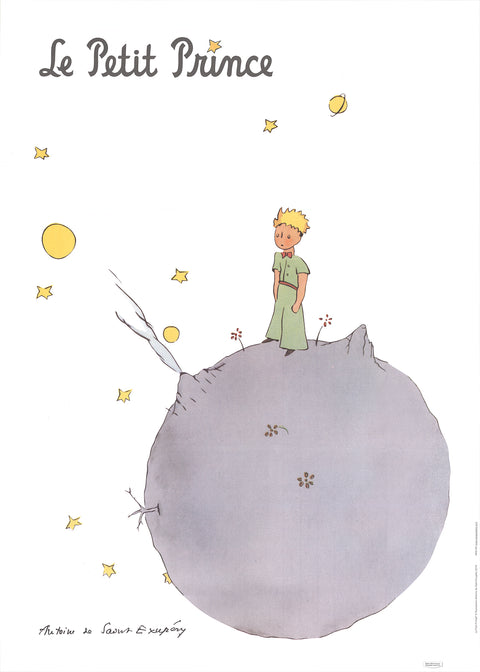 ANTOINE DE SAINT EXUPERY The Little Prince and his Asteroid, 2014