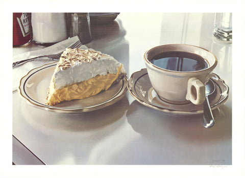 RALPH GOINGS Cream Pie, 1987 - Signed