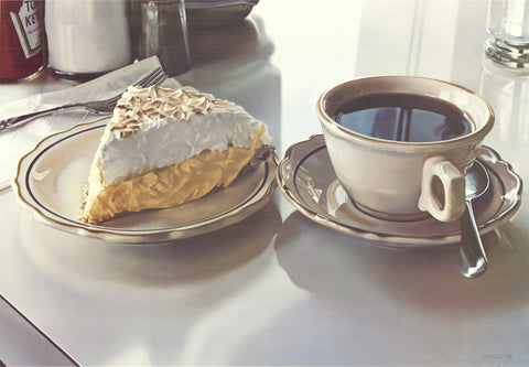 RALPH GOINGS Cream Pie, 1987 - Signed