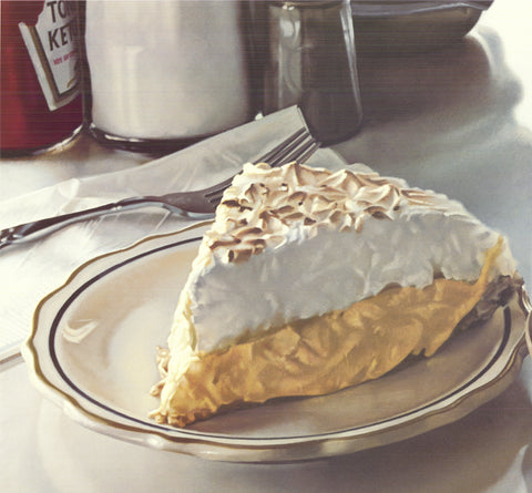 RALPH GOINGS Cream Pie, 1987 - Signed