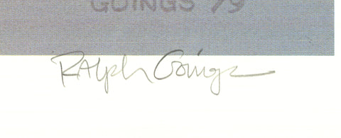 RALPH GOINGS Cream Pie, 1987 - Signed