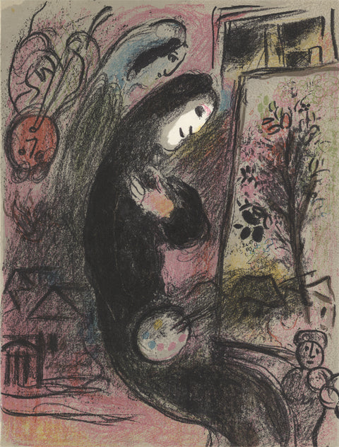 MARC CHAGALL Inspired, 1963