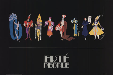 ERTE Fashion People, 1981
