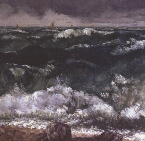 GUSTAVE COURBET The Wave