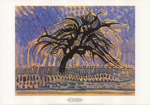 PIET MONDRIAN Blue Tree, 1996