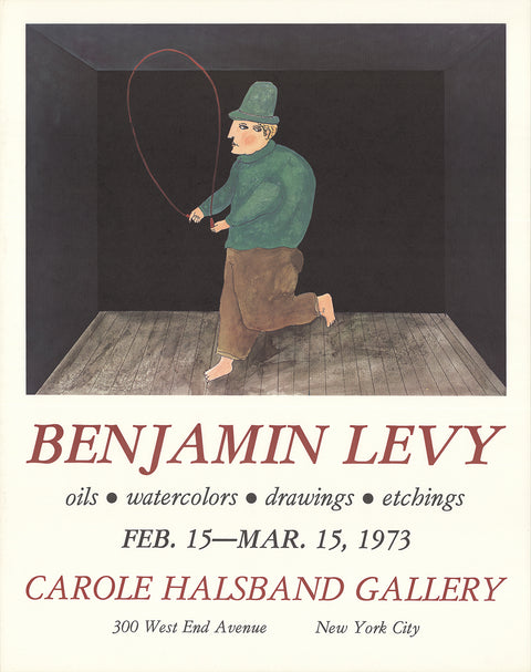 BENJAMIN LEVY Carole Hasband Gallery, 1973