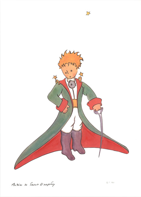 ANTOINE DE SAINT EXUPERY The Little Prince and Red Cape, 2015