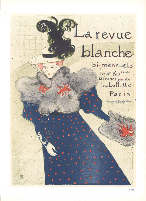 HENRI DE TOULOUSE-LAUTREC La Revue Blanche, 1966