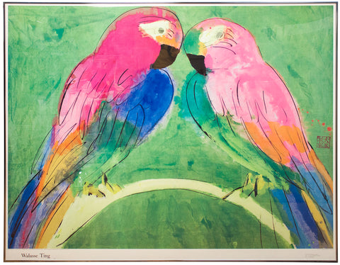 WALASSE TING Two Parrots, 1990