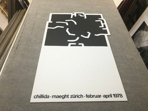 EDUARDO CHILLIDA Maeght Zurich, 1978