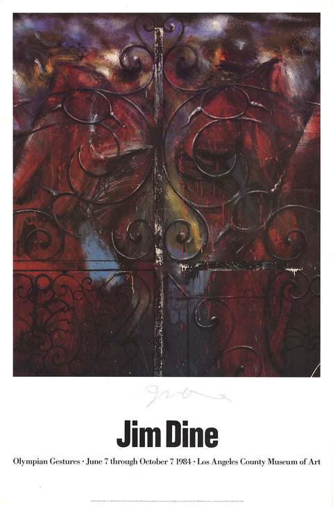 JIM DINE Detail from the Crommelynck Gate (The Sentinels), 1983 - Signed