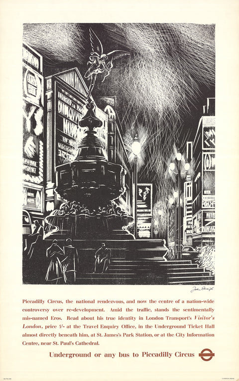 JOHN FARLEIGH Piccadilly Circus, 1957
