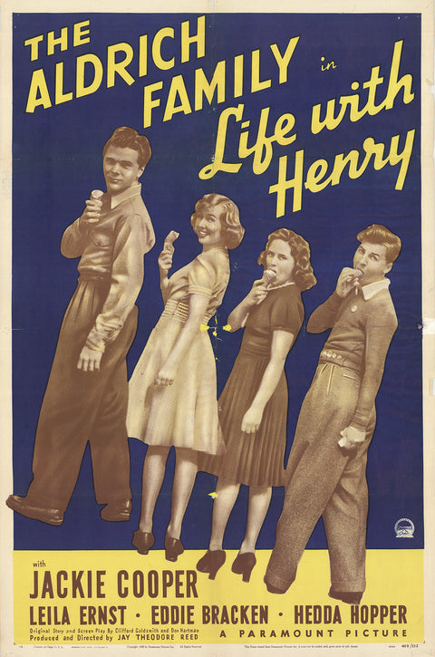 ARTIST UNKNOWN The Aldrich Family in "Life with Henry", 1940