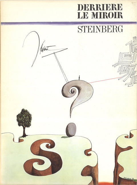 SAUL STEINBERG DLM No. 157 Cover, 1966