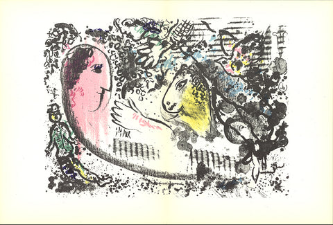 MARC CHAGALL DLM No. 182 pages 4,5, 1969