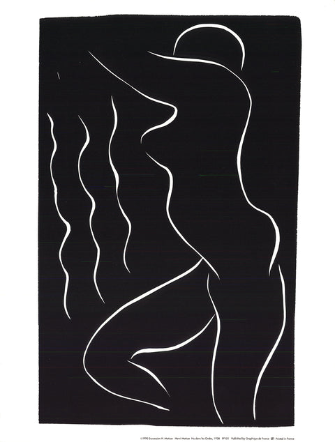 HENRI MATISSE Naked in the Waves, 1990