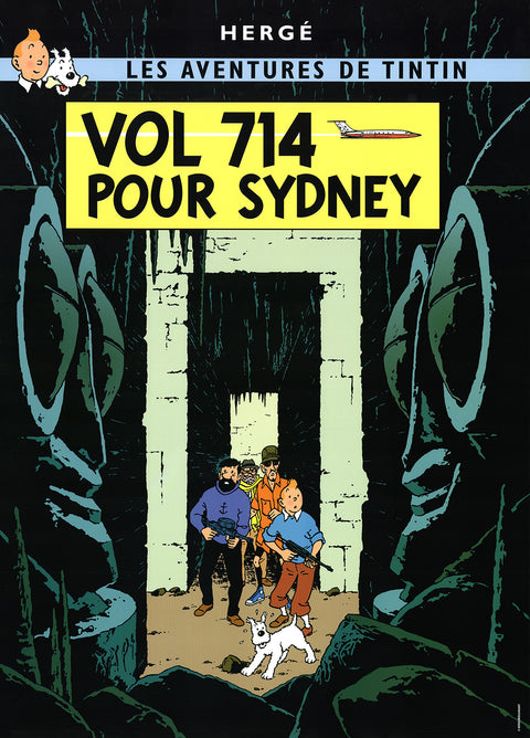 HERGE Les Aventures de Tintin: Vol 714 Pour Sydney, 2014