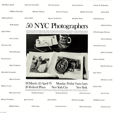 ANDRE KERTESZ 50 NYC Photographers, 1979