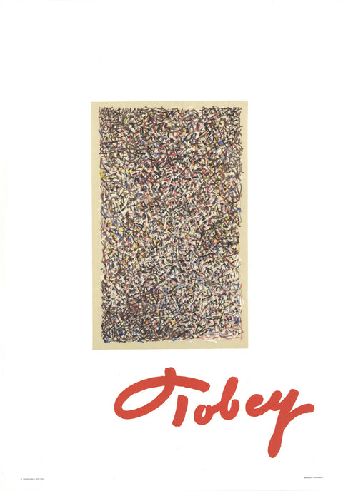MARK TOBEY Stained Glass, 1974