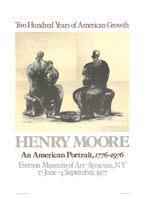HENRY MOORE 200 Years of American Growth, 1975
