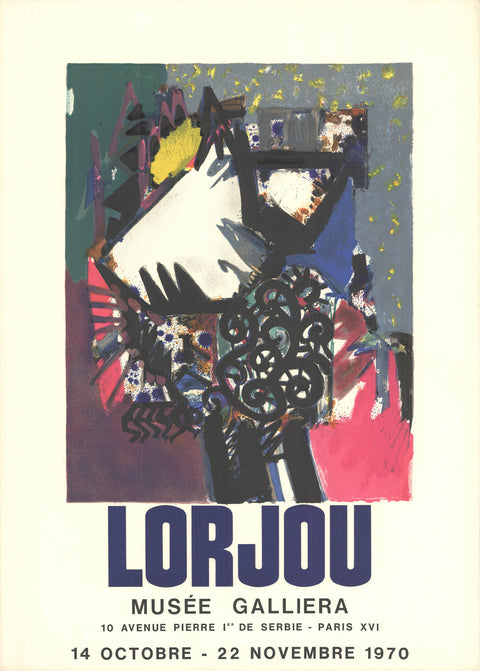 BERNARD LORJOU Le Concept, 1970