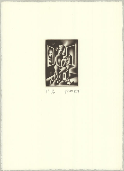 MARK KOSTABI Rare Oedipus, 1989 - Signed