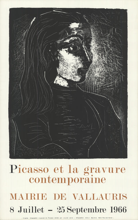 PABLO PICASSO Gravure Contemporaine, 1966