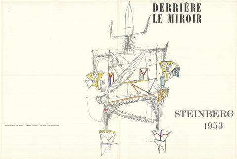 SAUL STEINBERG DLM 53-54 Cover, 1953