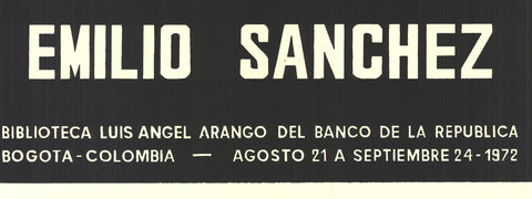 EMILIO SANCHEZ Doorways, 1972 - Signed