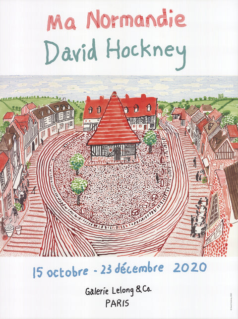 DAVID HOCKNEY Ma Normandie, 2020