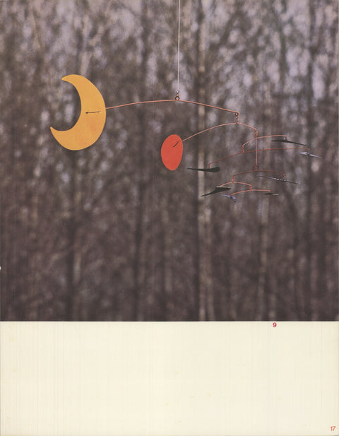 ALEXANDER CALDER Mobile II, 1973