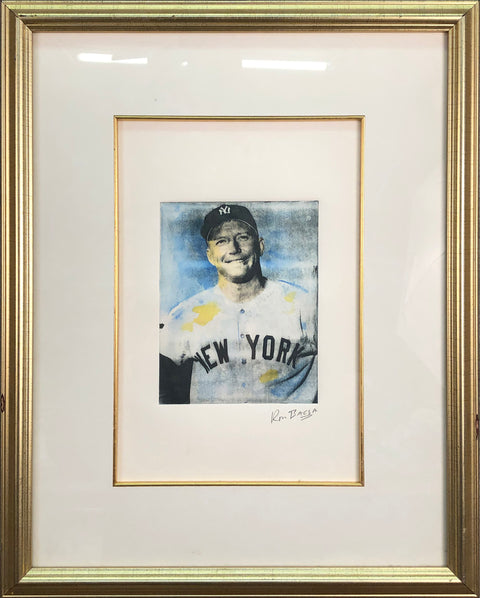 RON BASCA Mickey Mantle - Signed