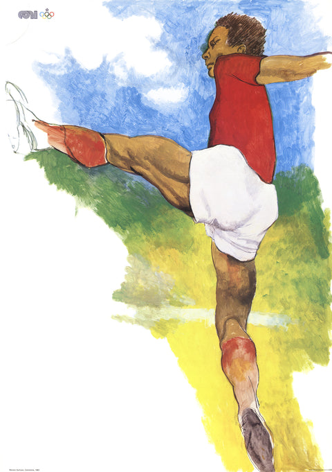 RENATO GUTTUSO Calciatore/Soccer Player, 1983