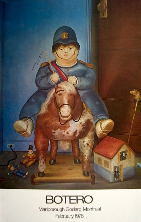 FERNANDO BOTERO Child on Horse, 1975