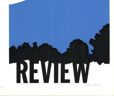 ALLAN D'ARCANGELO Paris Review, 1965 - Signed