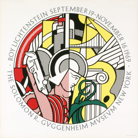 ROY LICHTENSTEIN Guggenheim Museum, 1969