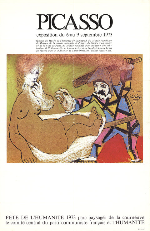 PABLO PICASSO Fete De L'Humanite, 1973