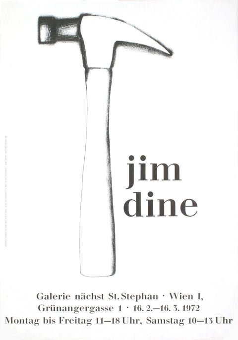 JIM DINE Hammer, 1972