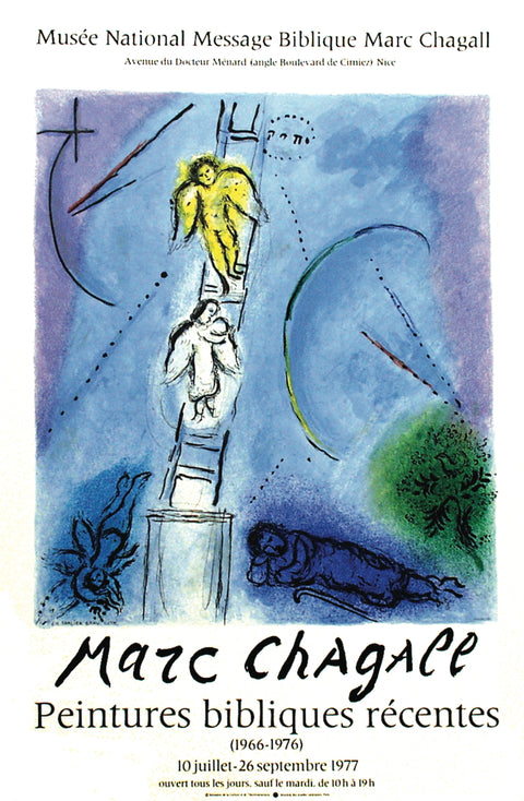 MARC CHAGALL Jacob's Ladder, 1977