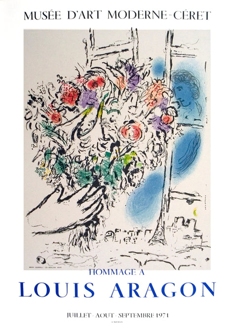 MARC CHAGALL Floral Offering, 1971