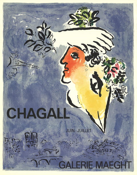 MARC CHAGALL The Blue Sky, 1964