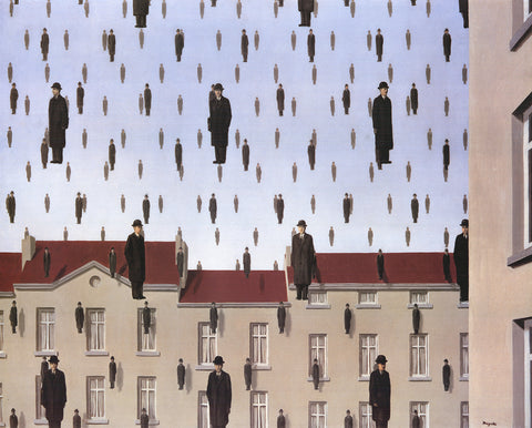 RENE MAGRITTE Golconde, 1996