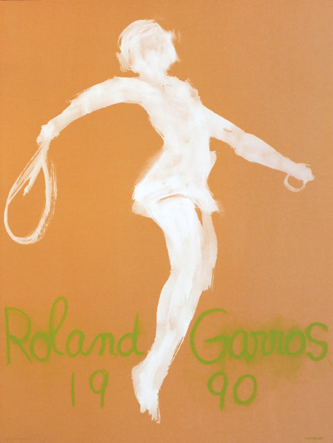 CLAUDE GARACHE Roland Garros French Open, 1990