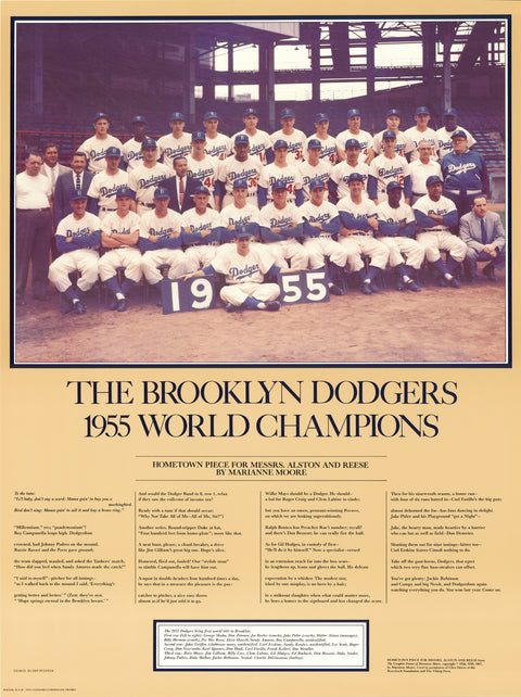 RUBIN PFEFFER The Brooklyn Dodgers 1955 World Champions, 1987