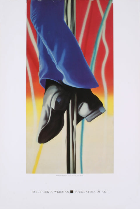 JAMES ROSENQUIST Study for Fire Pole, 1989